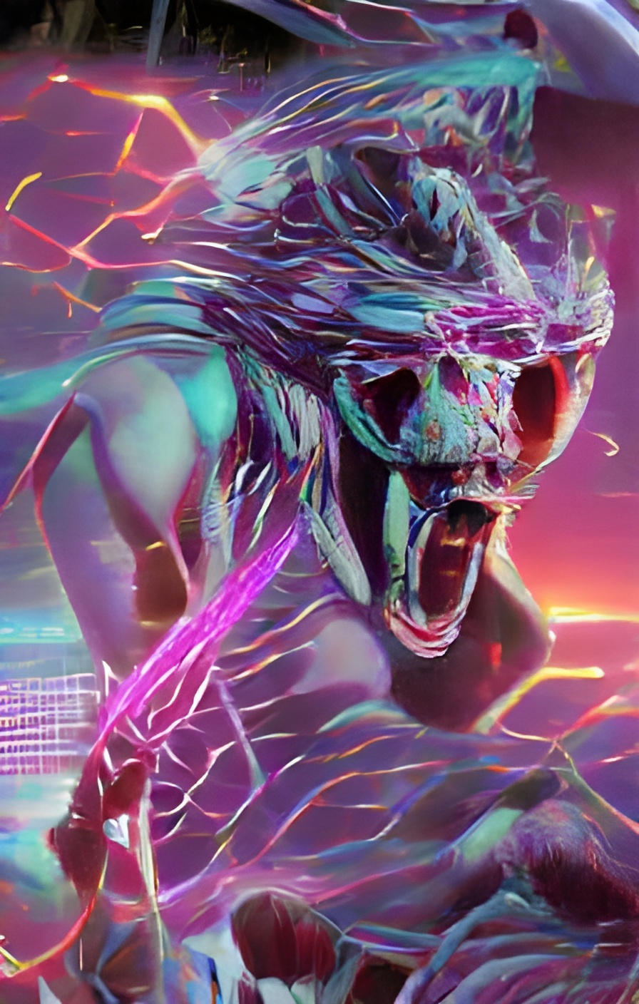 The Neon Monster : Art